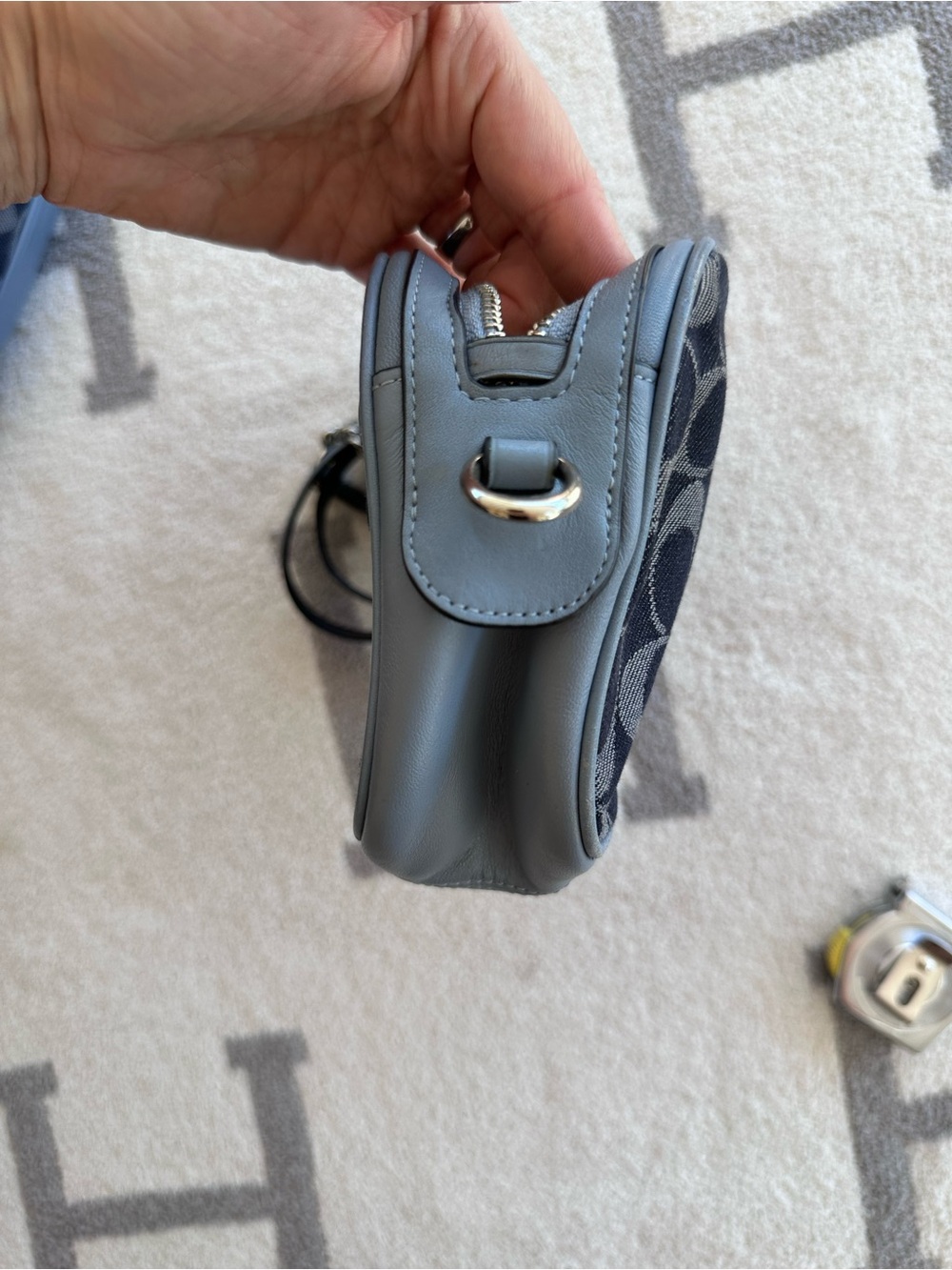 Vintage Coach denim crossbody - Picture 8 of 8